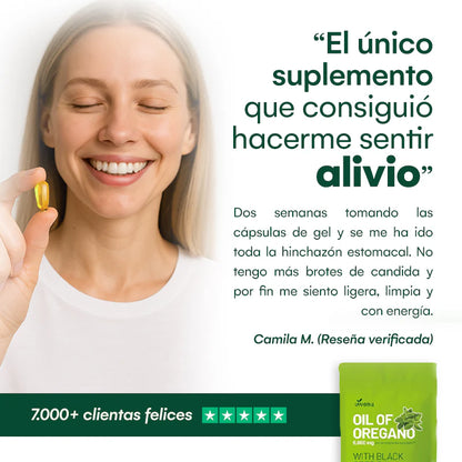 Aceite de Oregano Natural™ –  Bienestar Natural y Cuidado Diario (Oferta 2X1)