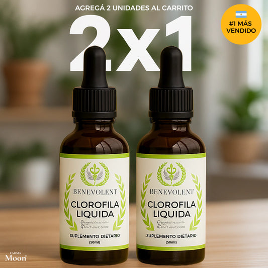 Clorofila líquida - Oferta este mes