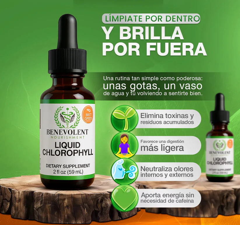 Clorofila líquida - Oferta este mes