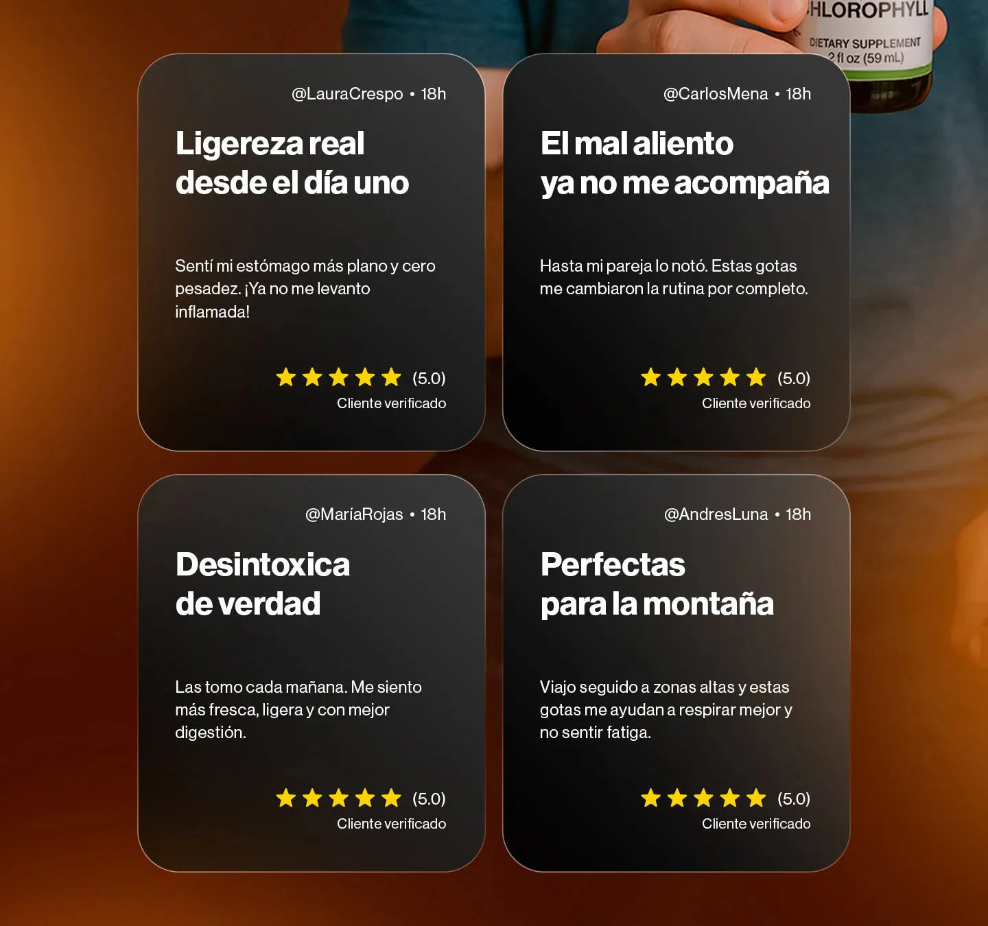 Clorofila líquida - Oferta este mes