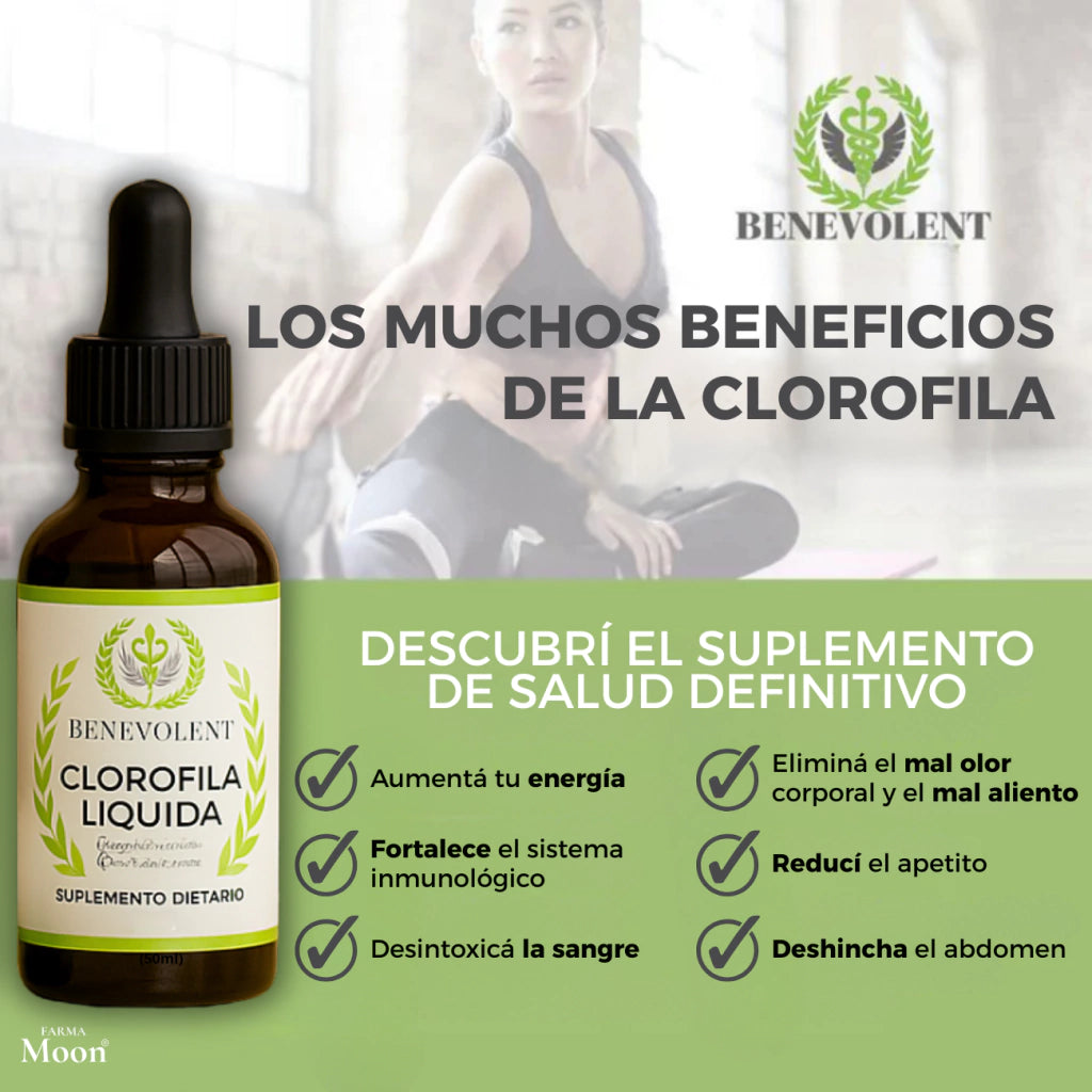Clorofila líquida - Oferta este mes
