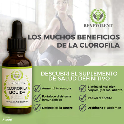 Clorofila líquida - Oferta este mes