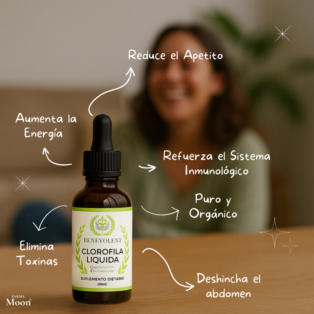 Clorofila líquida - Oferta este mes